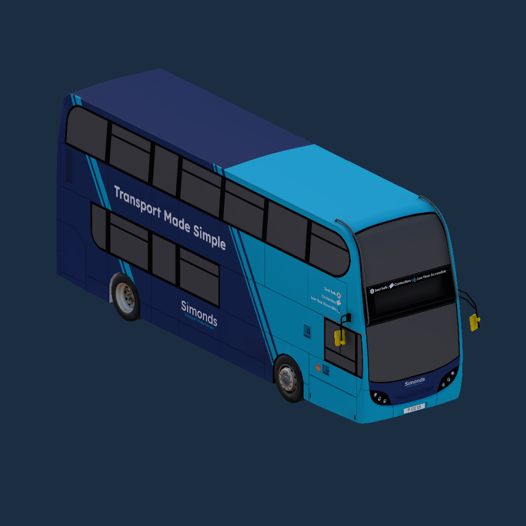 Transport Made Simple Simonds ADL Enviro400 Classic 10.3m Dual Door Branded preview