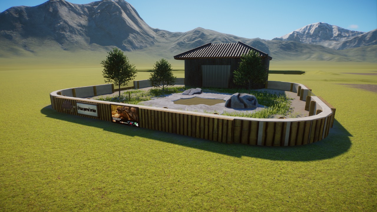 African Spurred Tortoise Habitat