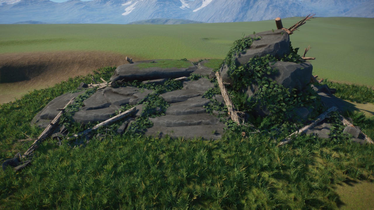Scenery for habitat