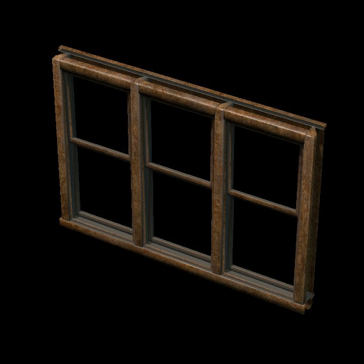 Wooden window #1