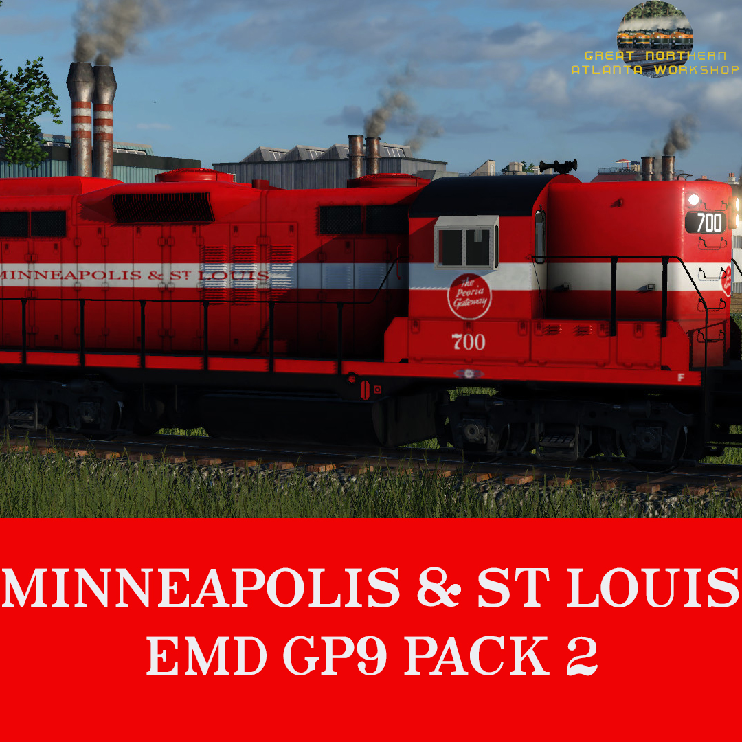 Minneapolis & St Louis Railway EMD GP9 Pack 2