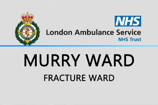 FRACTURE WARD SIGN