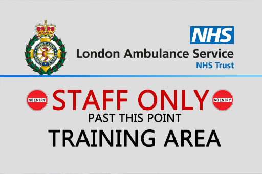 TRAINING ROOM SIGN