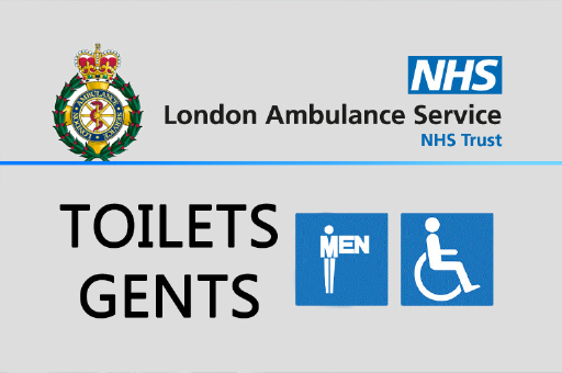 MENS TOILETS SIGN
