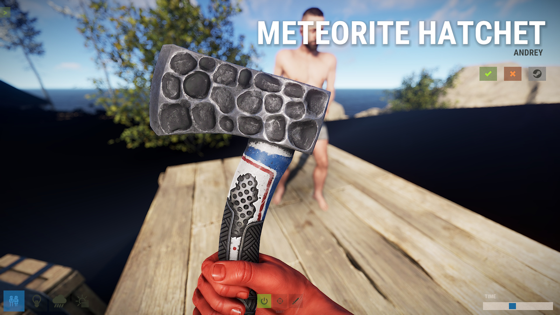 Meteorite Hatchet