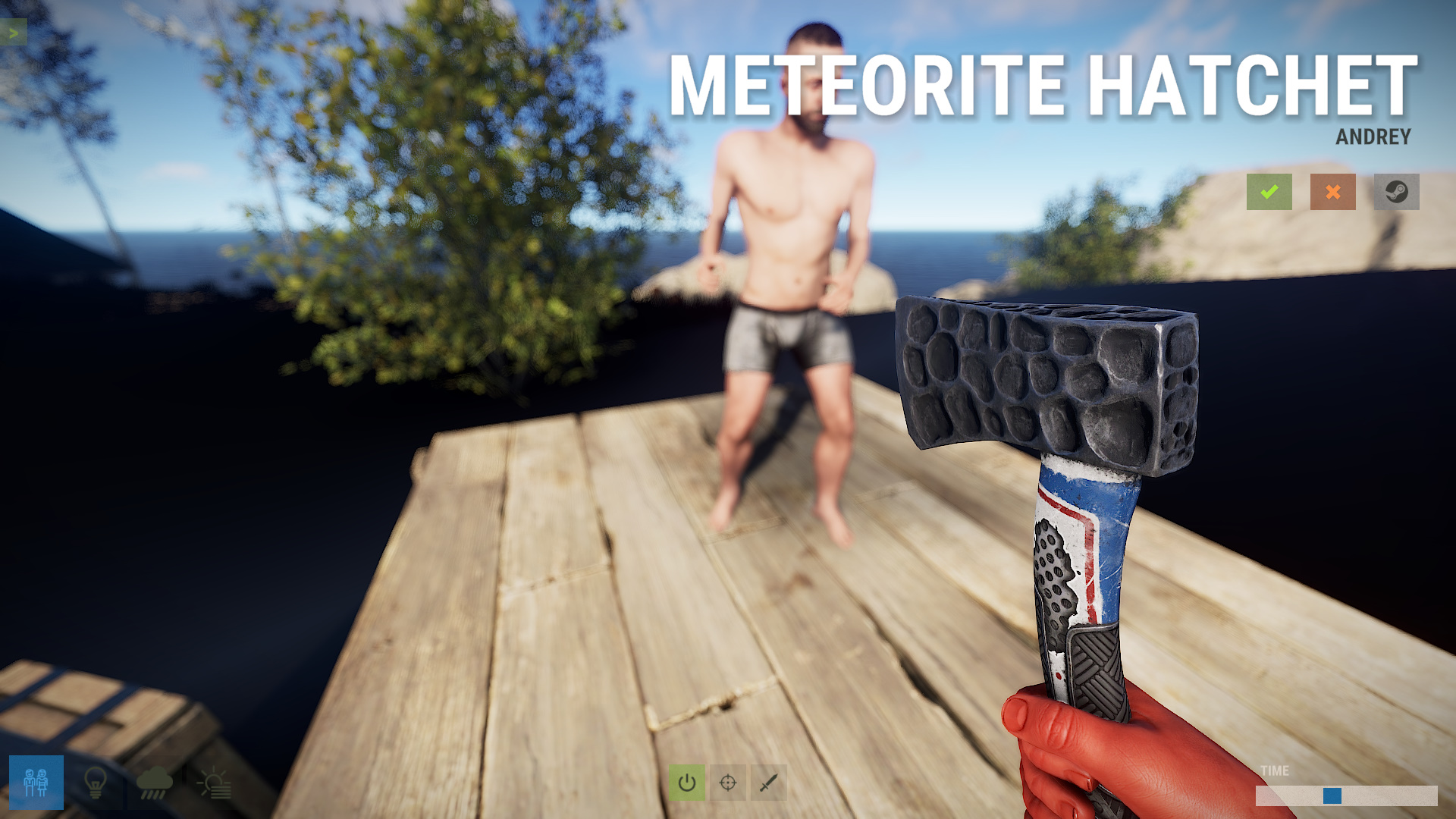 Meteorite Hatchet