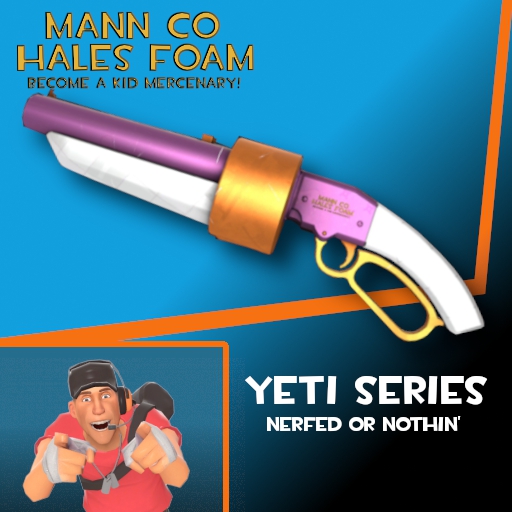 [War Paint] Mann co: Hales Foam | Yeti Series – Team Fortress 2 Mod