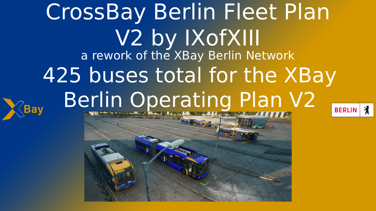 XBay Berlin Fleet Plan