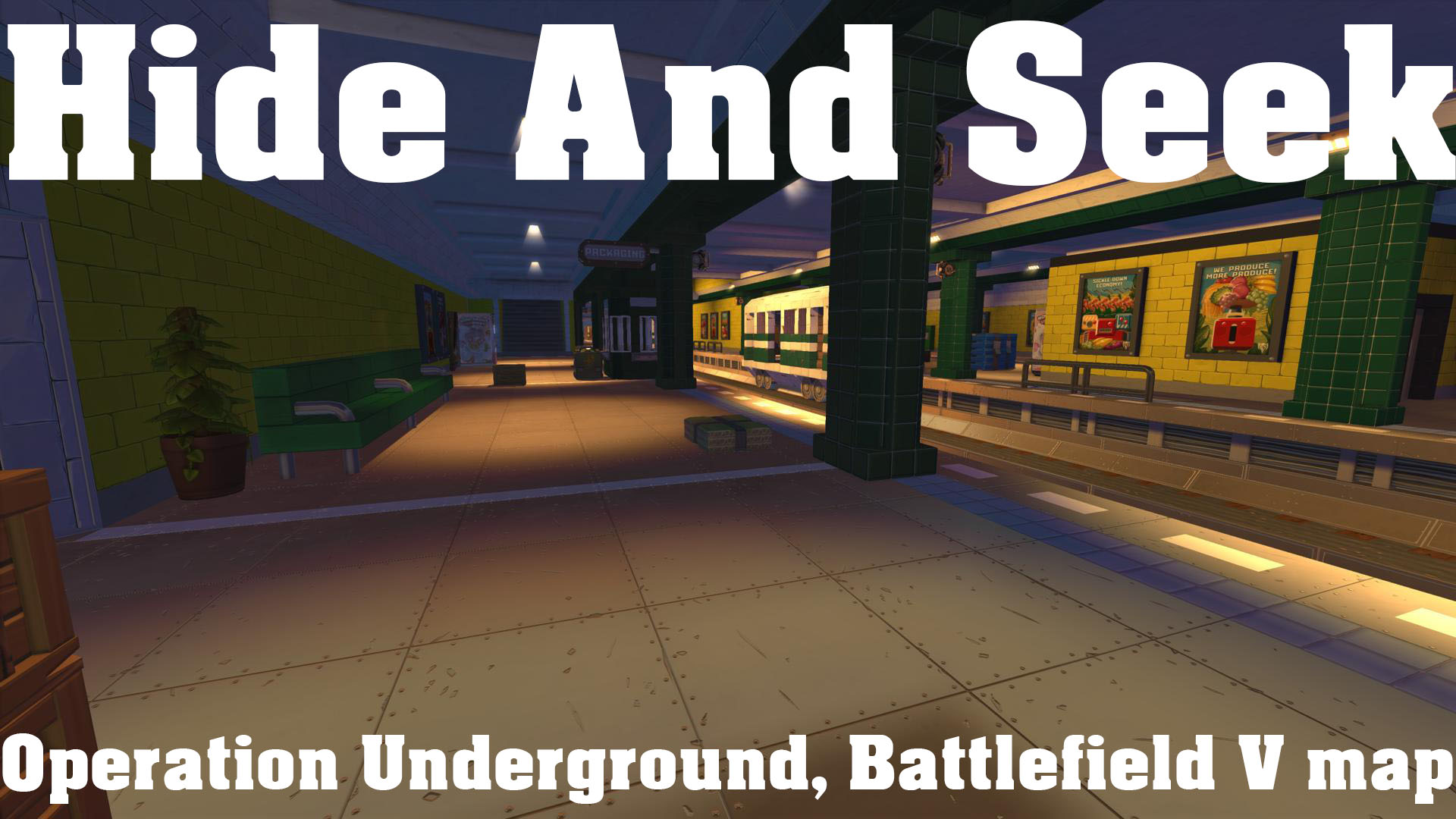 Operation Underground Hide and Seek