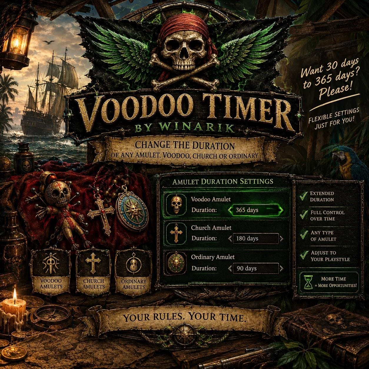 [2.0.x] Amulet works longer preview