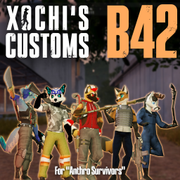 Anthro Survivors - Xochi's Customs [B42] – Project Zomboid Mod