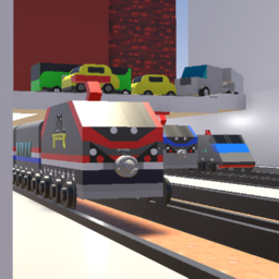 Small Amtrak Siemens ACS-64 #642 "Veterans" + Amfleets