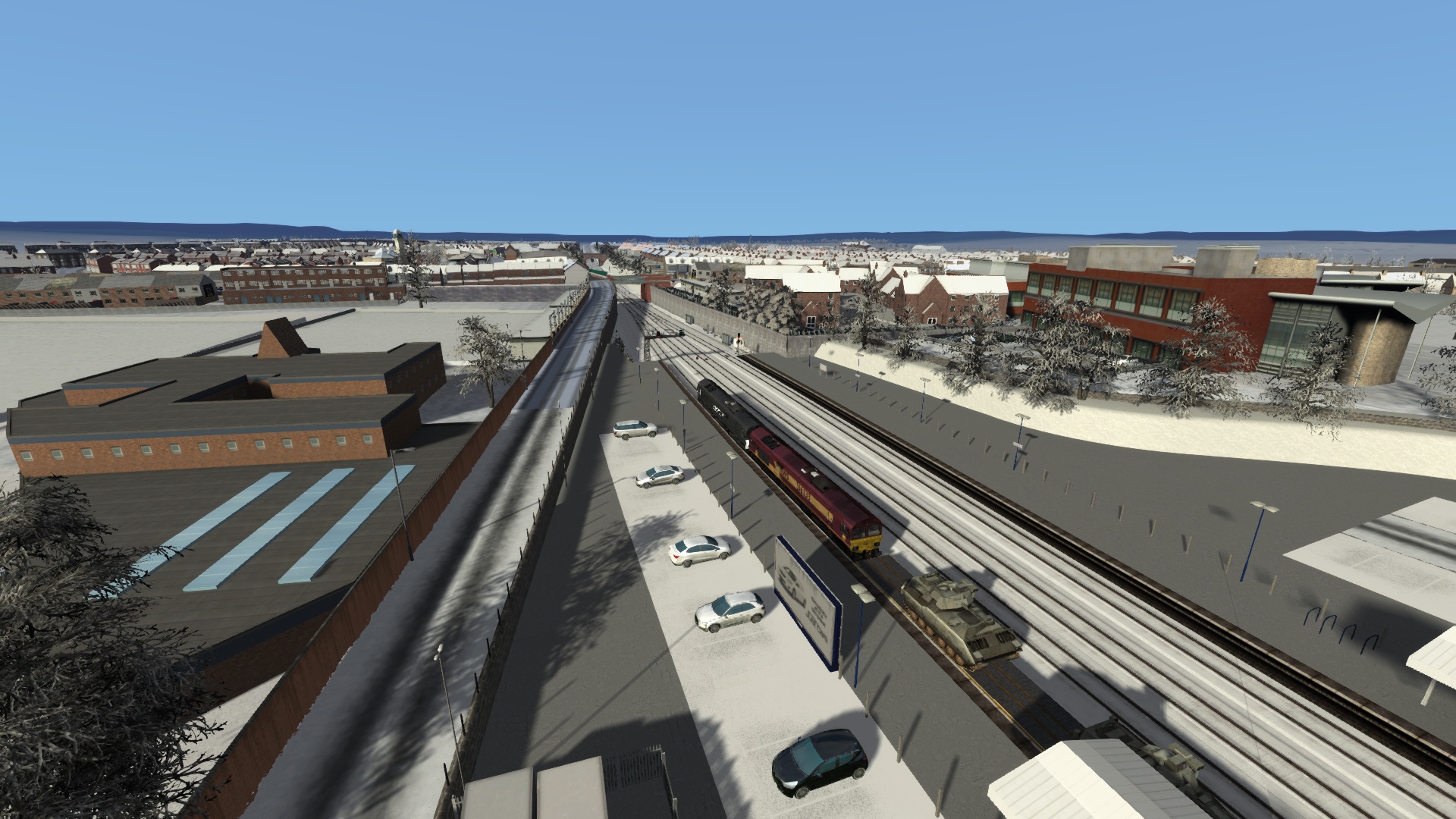 407 UK Railway tour Southwestern Expressways Reading Exeter part 2 Newbury to Pewsey