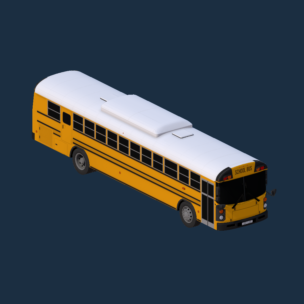 All-American Electric - Glossy Yellow with White Top