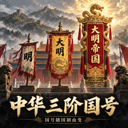 中华天朝三阶国号 / Three-Stage Chinese Realm Names preview