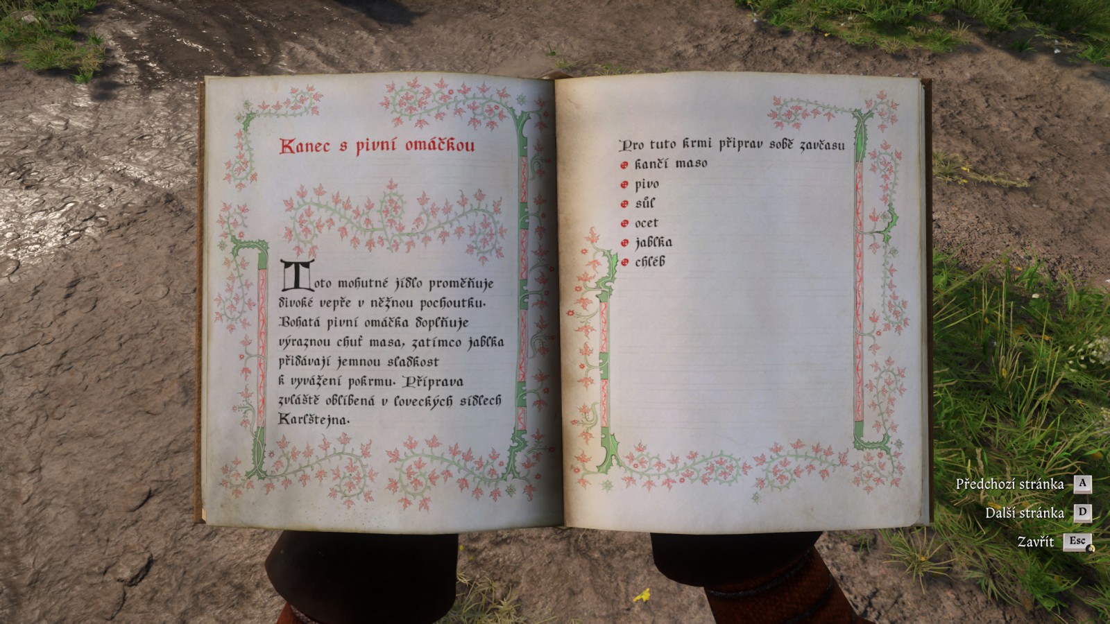 The KCD2 Cooking Mod ČESKY