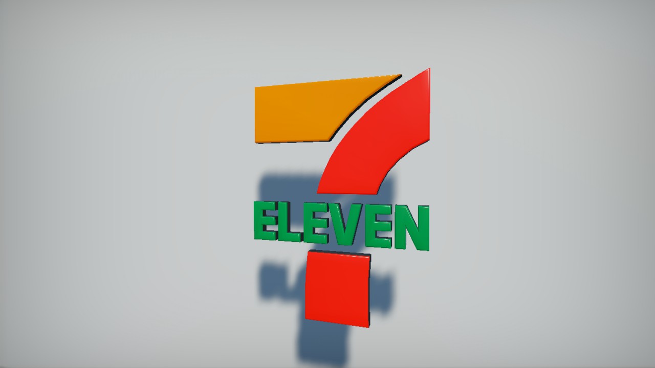 7-Eleven sign medium