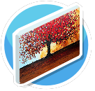 Red Autumn Tree