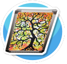 Colorful Tree Poster