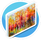 Fall Forest Canvas