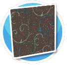 Brown and Teal wallpaper