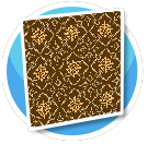 Brown and tan design wallpaper
