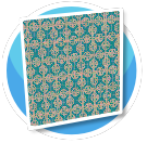 Teal Lattice wallpaper