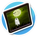 Halloween Ghost painting