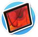Small abstract painting  3
