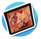 Small abstract painting 4