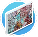 Leaf painting 1