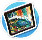 Small colorful painting 1