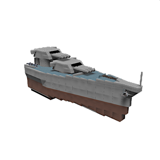 Battleship Montana [Huge] Front part
