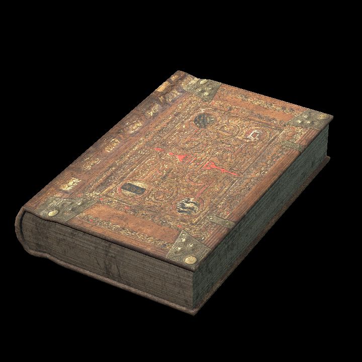 Book, Old (Horizontal)