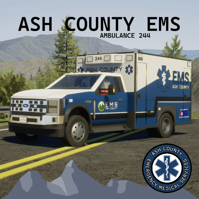 ACEMS - 2024 Ford F-250 SuperDuty | 244 | Ash County Emergency Medical Services