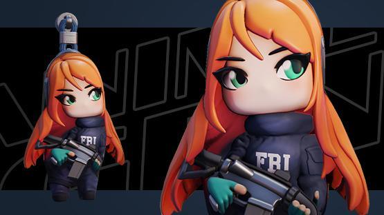 Charm | Tactical Waifu (Readhead)