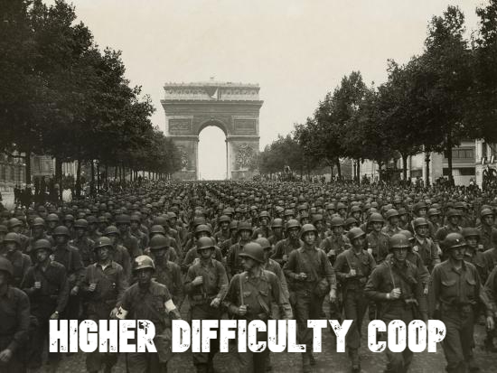 Conquest CP and support cap increase higher difficulty COOP version