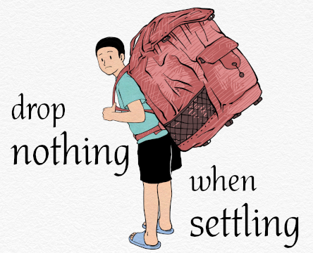 Drop Nothing When Settling