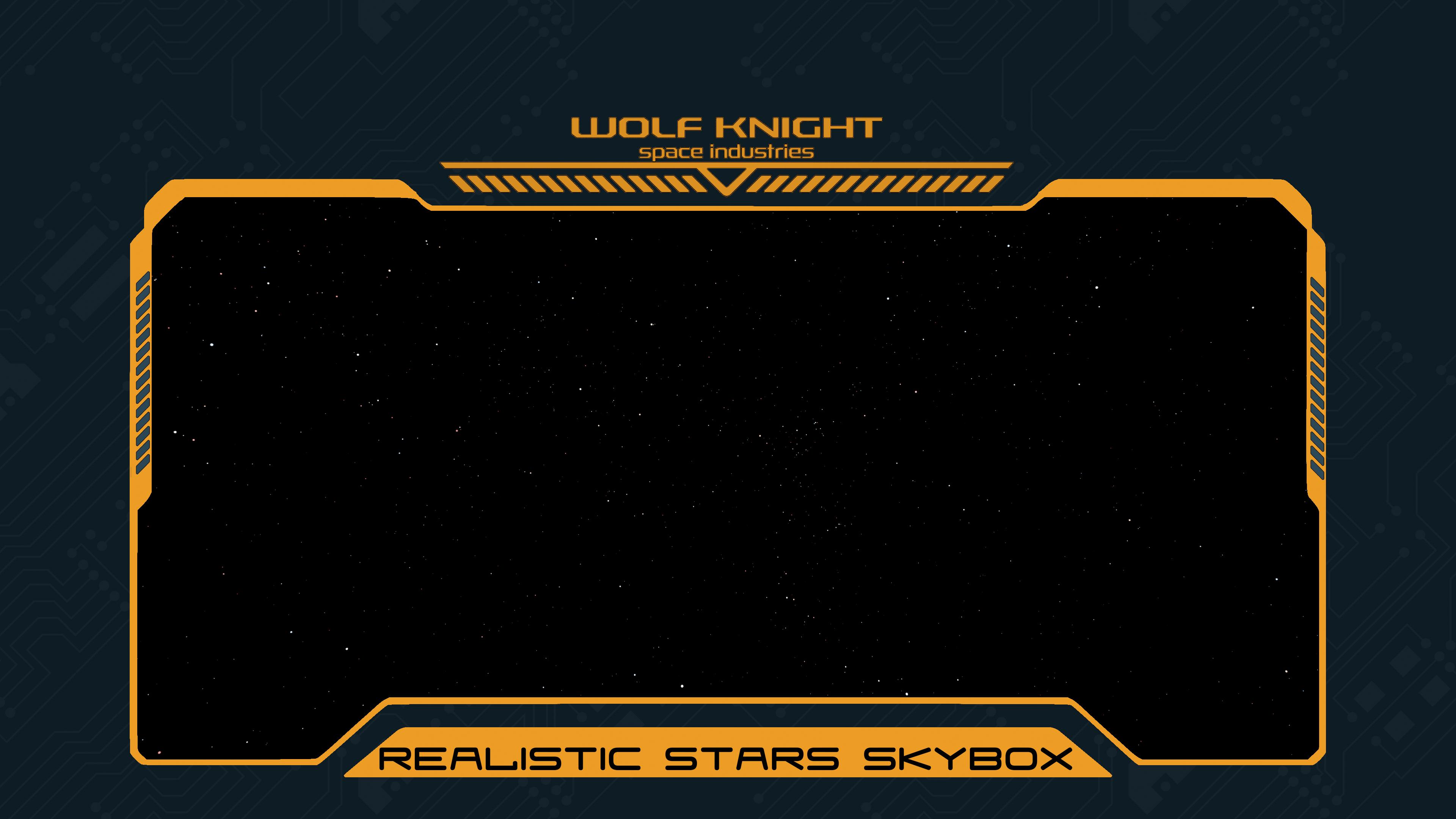 Realistic Stars Skybox