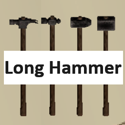 [B42] Long Hammer – Project Zomboid Mod