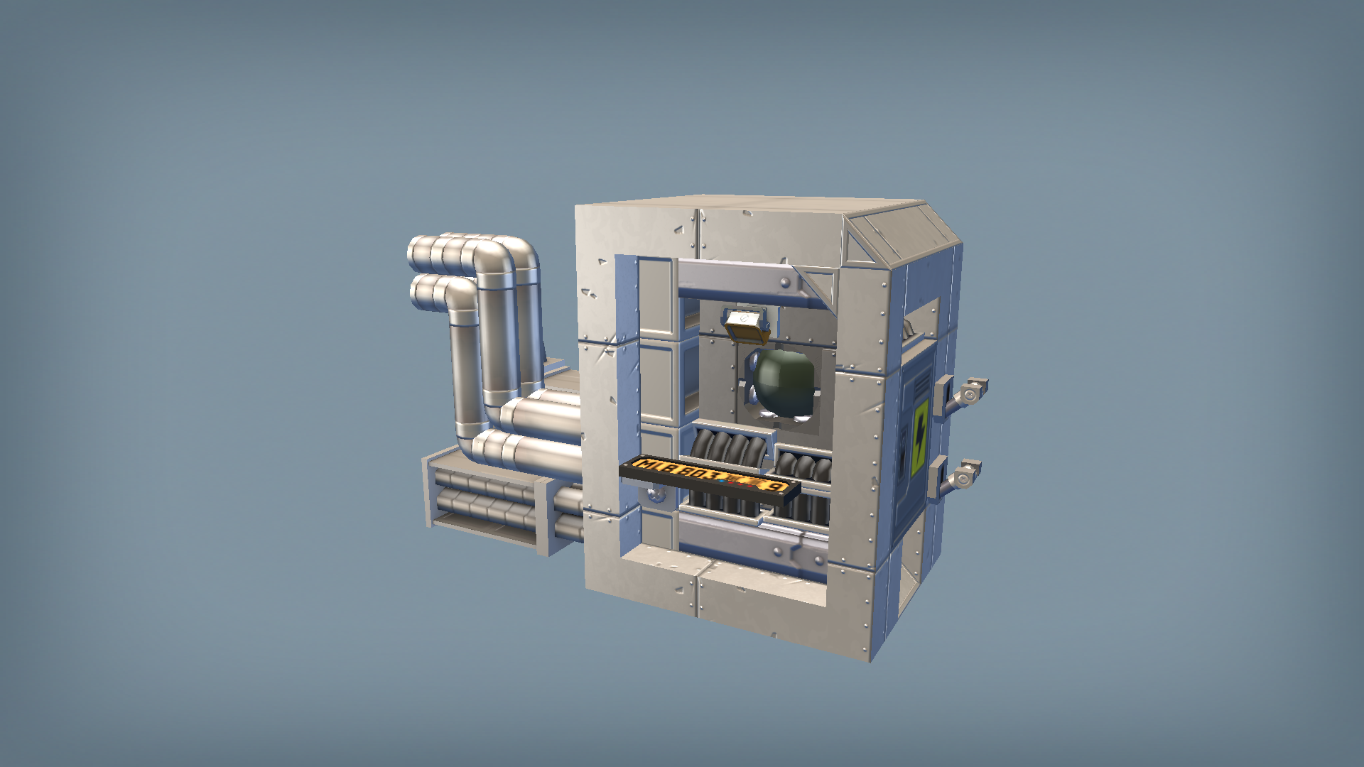 electricity box instrument thing [prop]