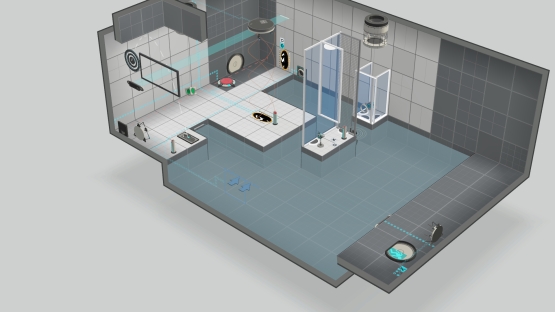 Wheatley's portal gun (blue only)