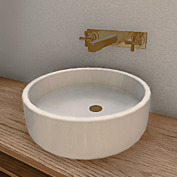 Sink and tap - Gold