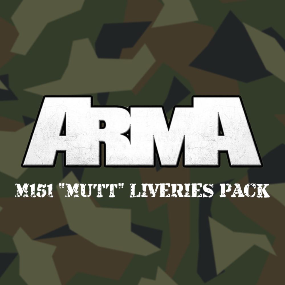 ARMA M151 "Mutt" Liveries Pack
