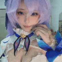 「4K」蜜汁猫裘-鸣潮 坎特蕾拉  自拍小视频组合 5