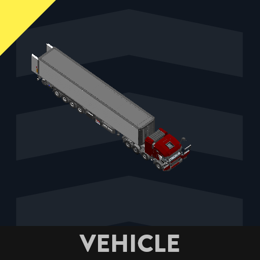 The Red Semi-Truck
