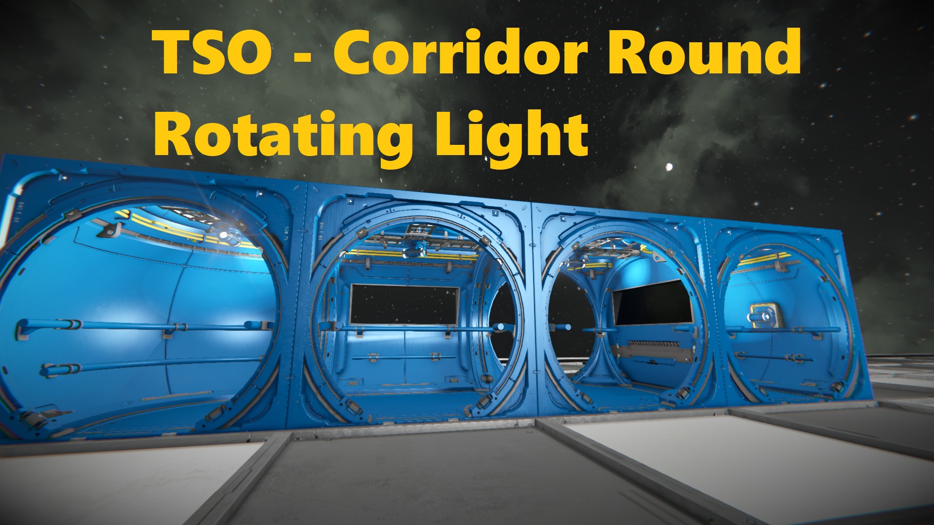 TSO - Corridor Round Rotating Light