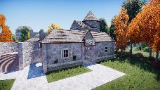 Cottage Core Research Station and Rest Areas