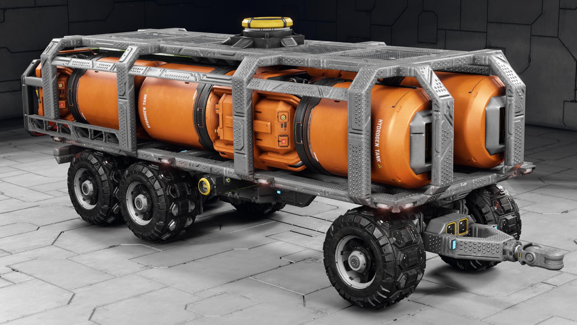 [OC] Hydrogen Trailer