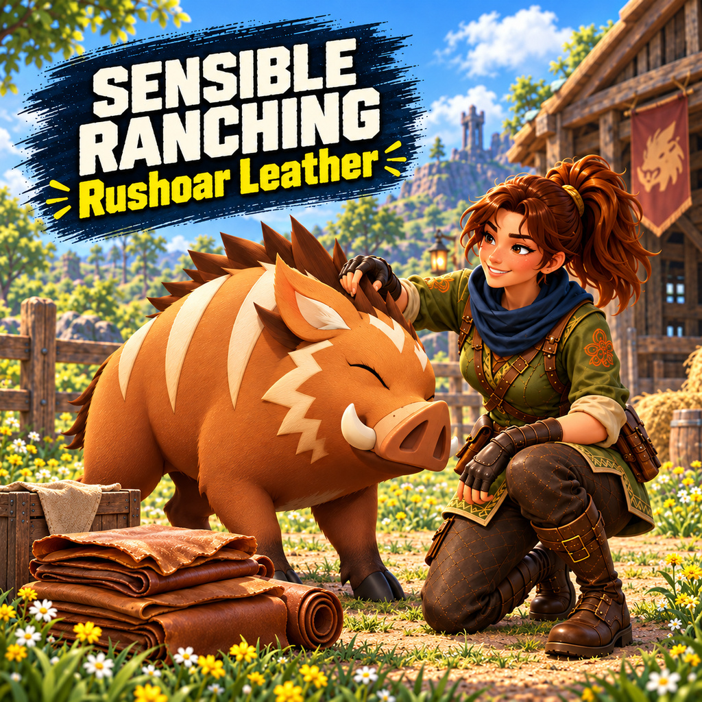 Sensible Ranching - Rushoar Leather